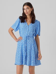 Vero Moda VMALBA Kort klänning -Provence - 10292845