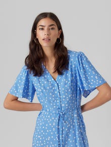 Vero Moda VMALBA Kort klänning -Provence - 10292845