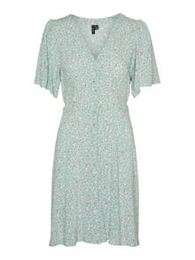Vero Moda VMALBA Korte jurk -Silt Green - 10292845