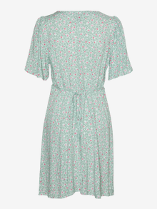Vero Moda VMALBA Kurzes Kleid -Silt Green - 10292845