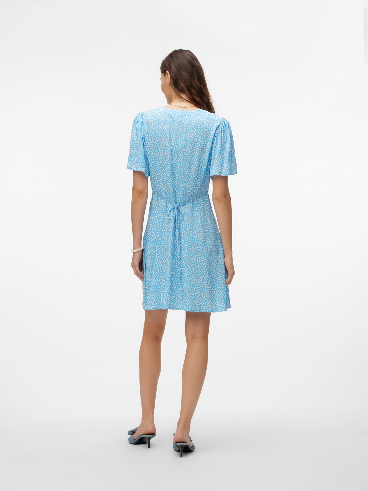 Vero Moda VMALBA Korte jurk -Bonnie Blue - 10292845
