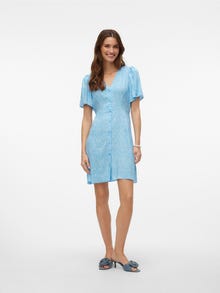 Vero Moda VMALBA Robe courte -Bonnie Blue - 10292845