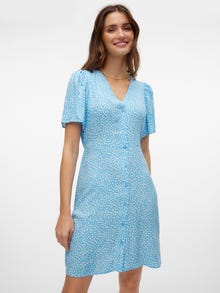 Vero Moda VMALBA Robe courte -Bonnie Blue - 10292845