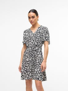 Vero Moda VMALBA Korte jurk -Black - 10292845