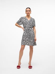 Vero Moda VMALBA Korte jurk -Black - 10292845