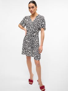 Vero Moda VMALBA Korte jurk -Black - 10292845