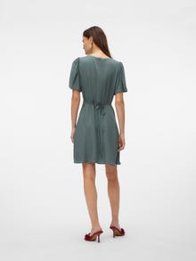 Vero Moda VMALBA Kort kjole -Balsam Green - 10292845
