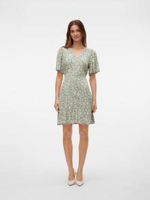 Vero Moda VMALBA Κοντό φόρεμα -Hedge Green - 10292845