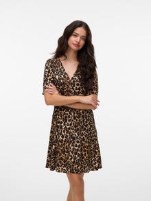 Vero Moda VMALBA Kurzes Kleid -Tigers Eye - 10292845