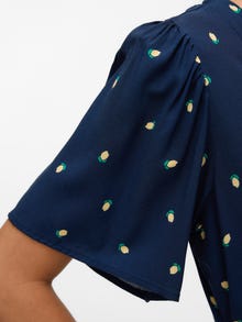 Vero Moda VMALBA Kort kjole -Navy Blazer - 10292845