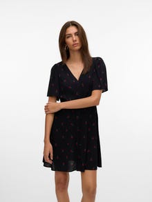 Vero Moda VMALBA Short dress -Black - 10292845