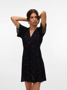 Vero Moda VMALBA Short dress -Black - 10292845