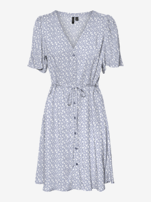 Vero Moda VMALBA Kort klänning -Purple Heather - 10292845