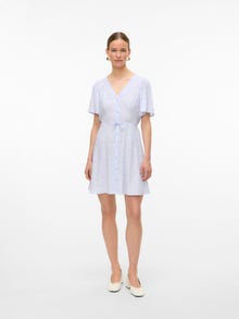 Vero Moda VMALBA Kort klänning -Purple Heather - 10292845