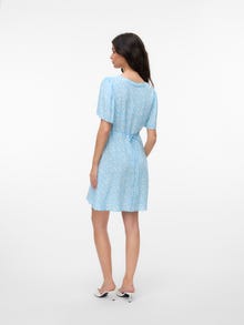 Vero Moda VMALBA Kurzes Kleid -Airy Blue - 10292845