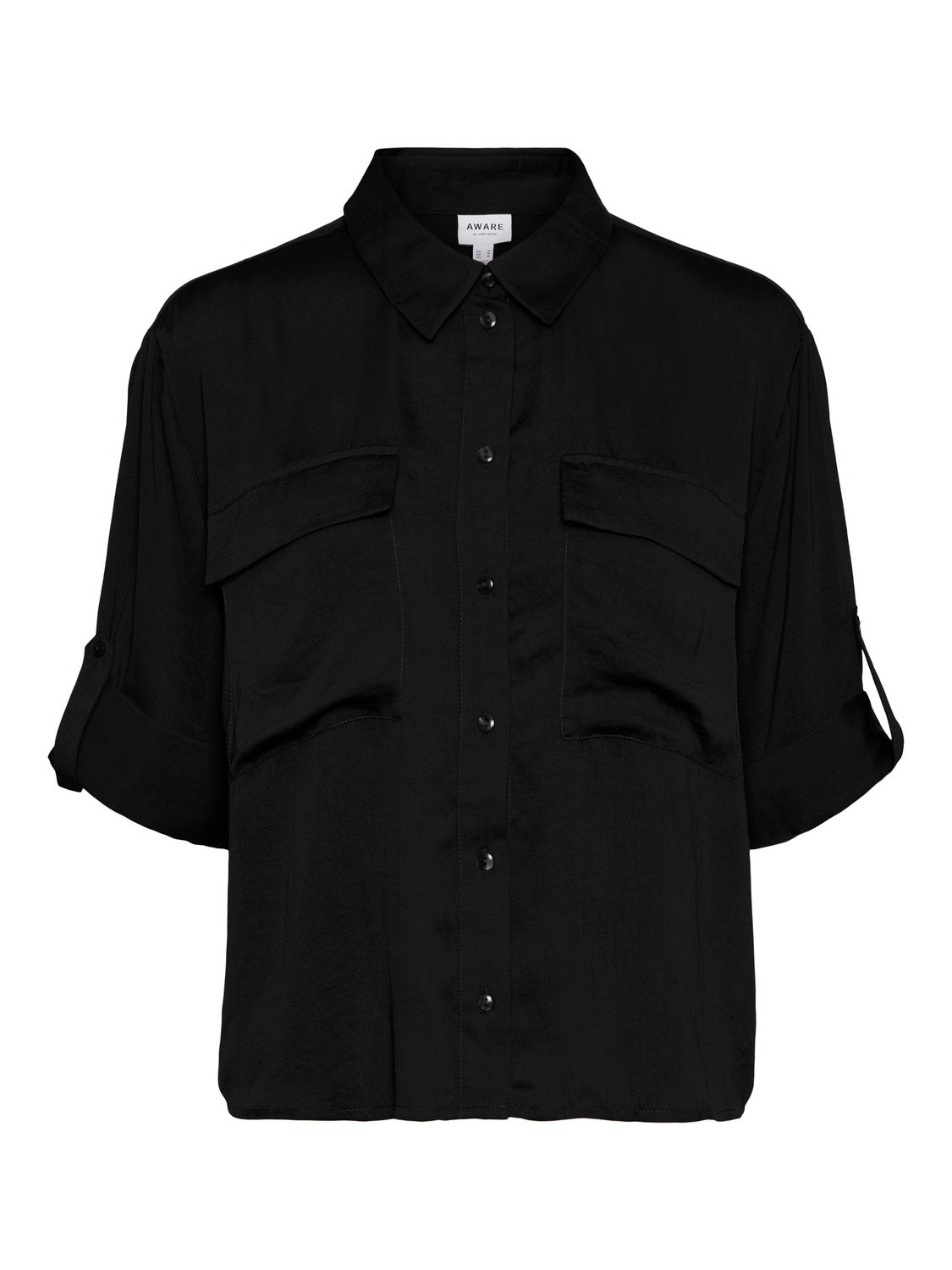 Vero Moda VMFABIANA Overhemd -Black - 10292861