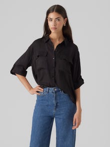 Vero Moda AWFABIANA Košile -Black - 10292861