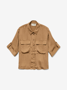 Vero Moda AWFABIANA Shirt -Otter - 10292861