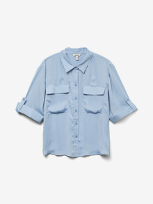 Vero Moda AWFABIANA Camisas -Dusty Blue - 10292861