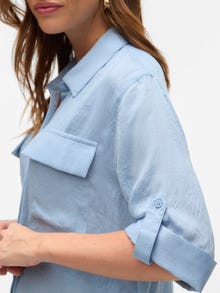 Vero Moda AWFABIANA Camisas -Dusty Blue - 10292861