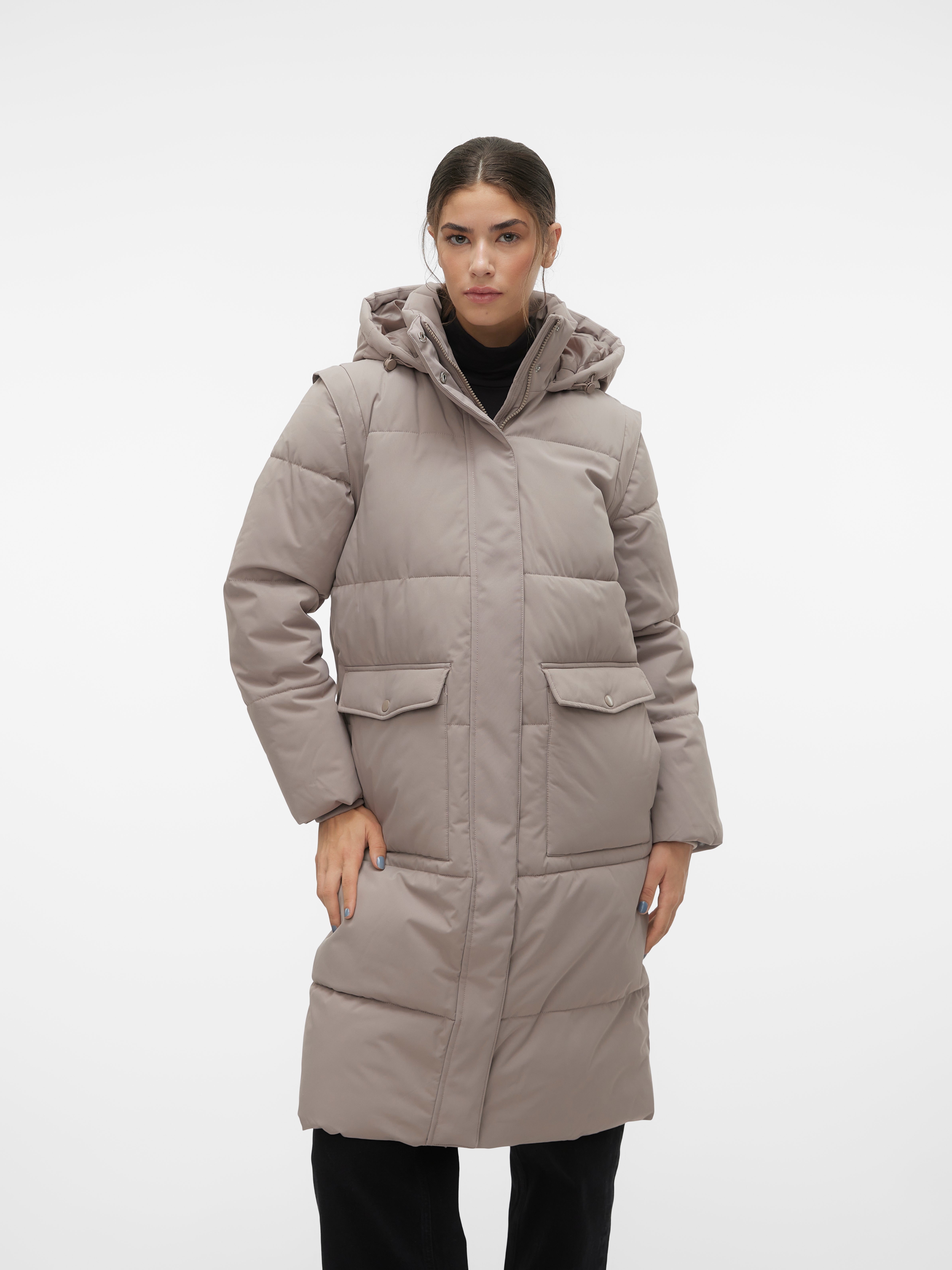 Manteau gris 2025 vero moda