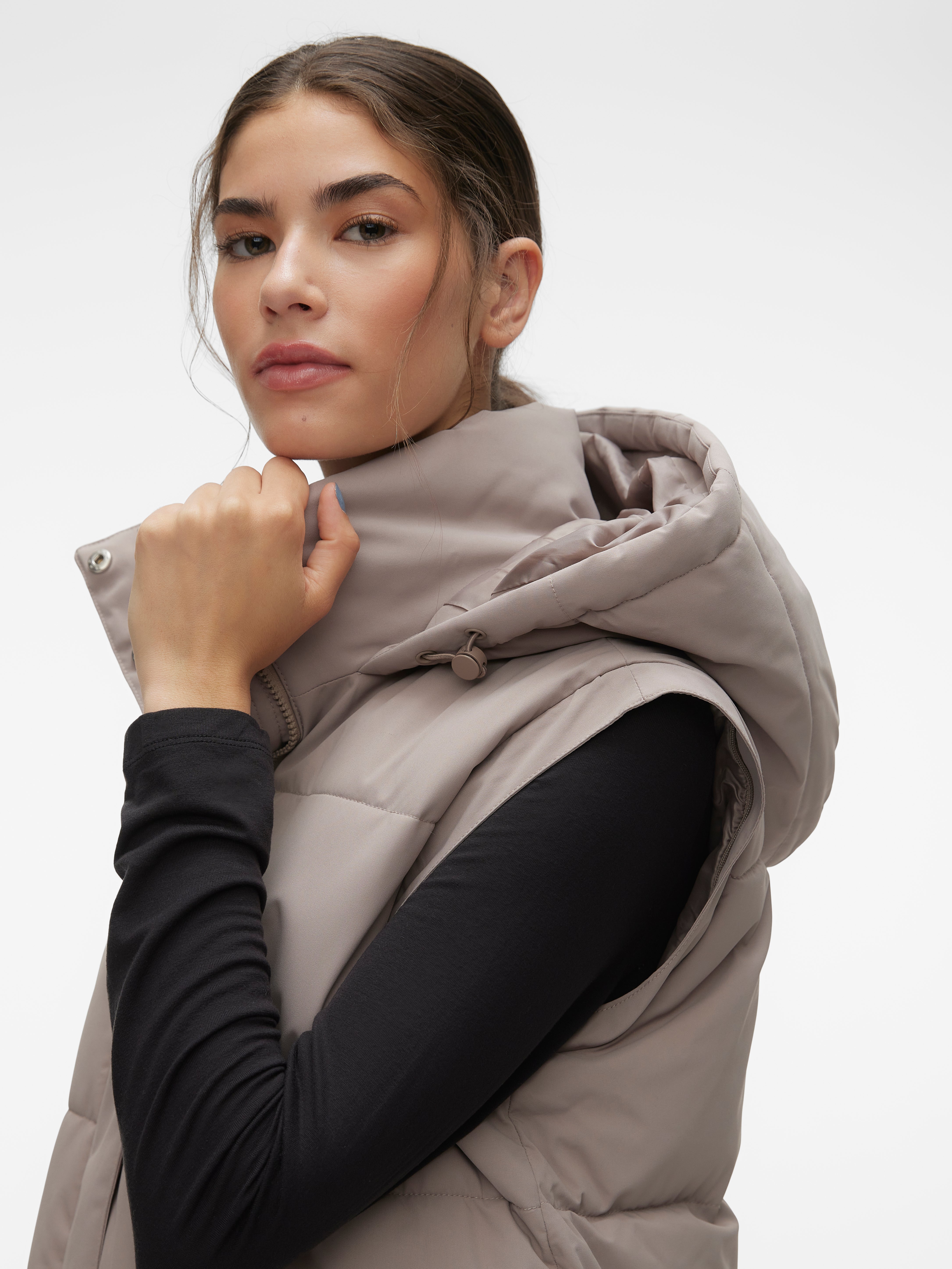 Manteau gris vero discount moda