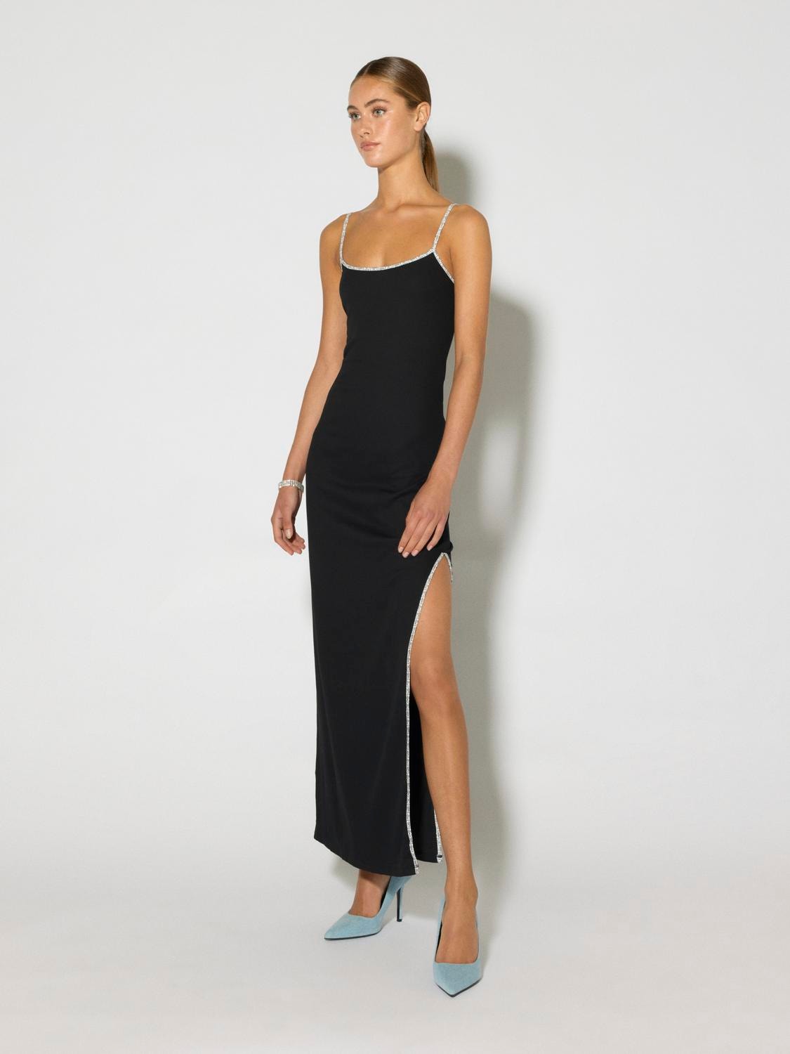Vero Moda SOMETHINGNEW X AISHA POTTER Long dress -Black - 10292930