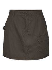 Vero Moda VMJOSIE Cintura alta Minifalda -Peat - 10292982