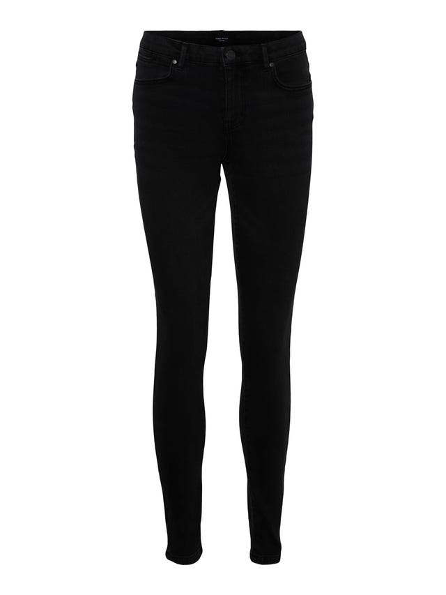 Vero Moda VMJUNE Mid Rise Slim Fit Jeans - 10293141
