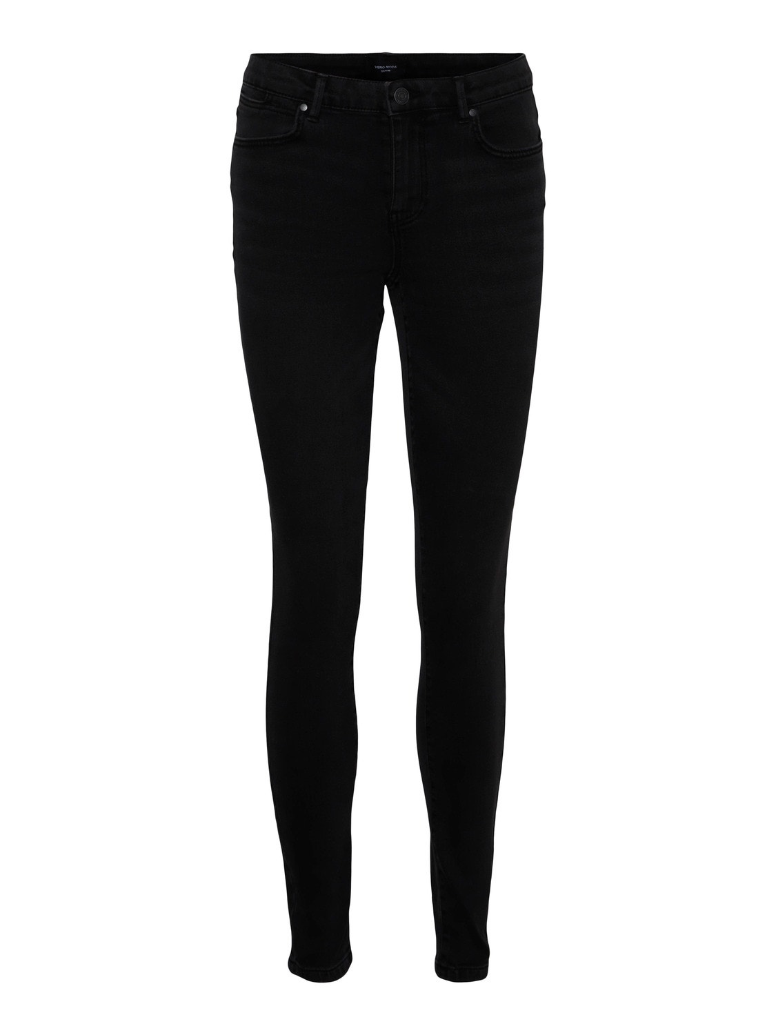 Vero Moda VMJUNE Slim Fit Jeans -Black - 10293141
