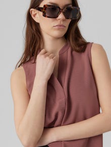 Vero Moda VMELVA Top -Rose Brown - 10293167