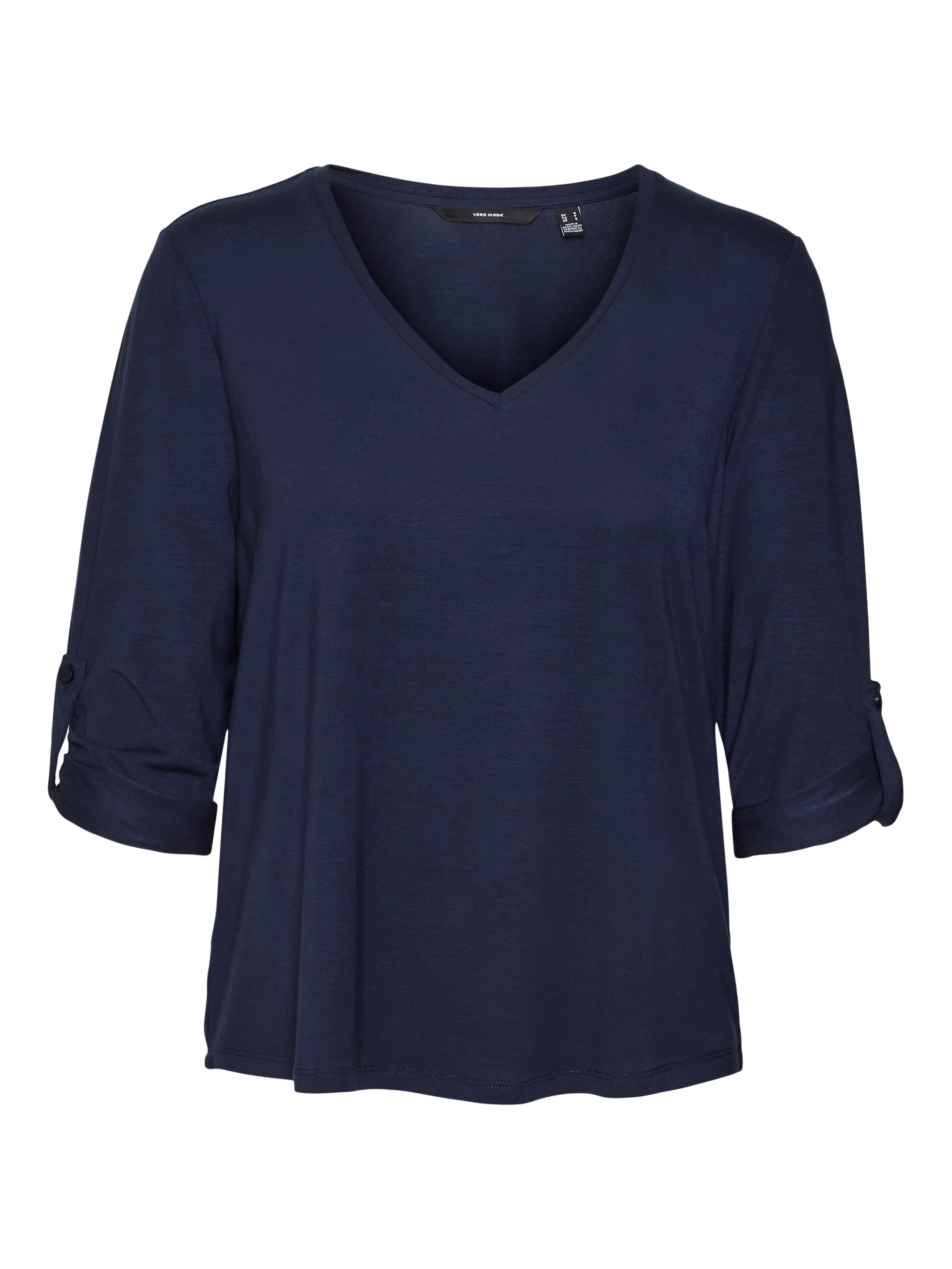 VERO MODA dam topp VMANN - Brunnera Blue