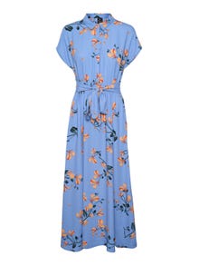 Vero Moda VMNEWHALLIE Langes Kleid -Provence - 10293226