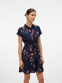 Vero Moda VMNEWHALLIE Krátke šaty -Night Sky - 10293227