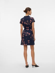 Vero Moda VMNEWHALLIE Krátke šaty -Night Sky - 10293227