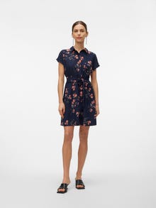Vero Moda VMNEWHALLIE Krátke šaty -Night Sky - 10293227