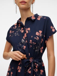 Vero Moda VMNEWHALLIE Krátke šaty -Night Sky - 10293227