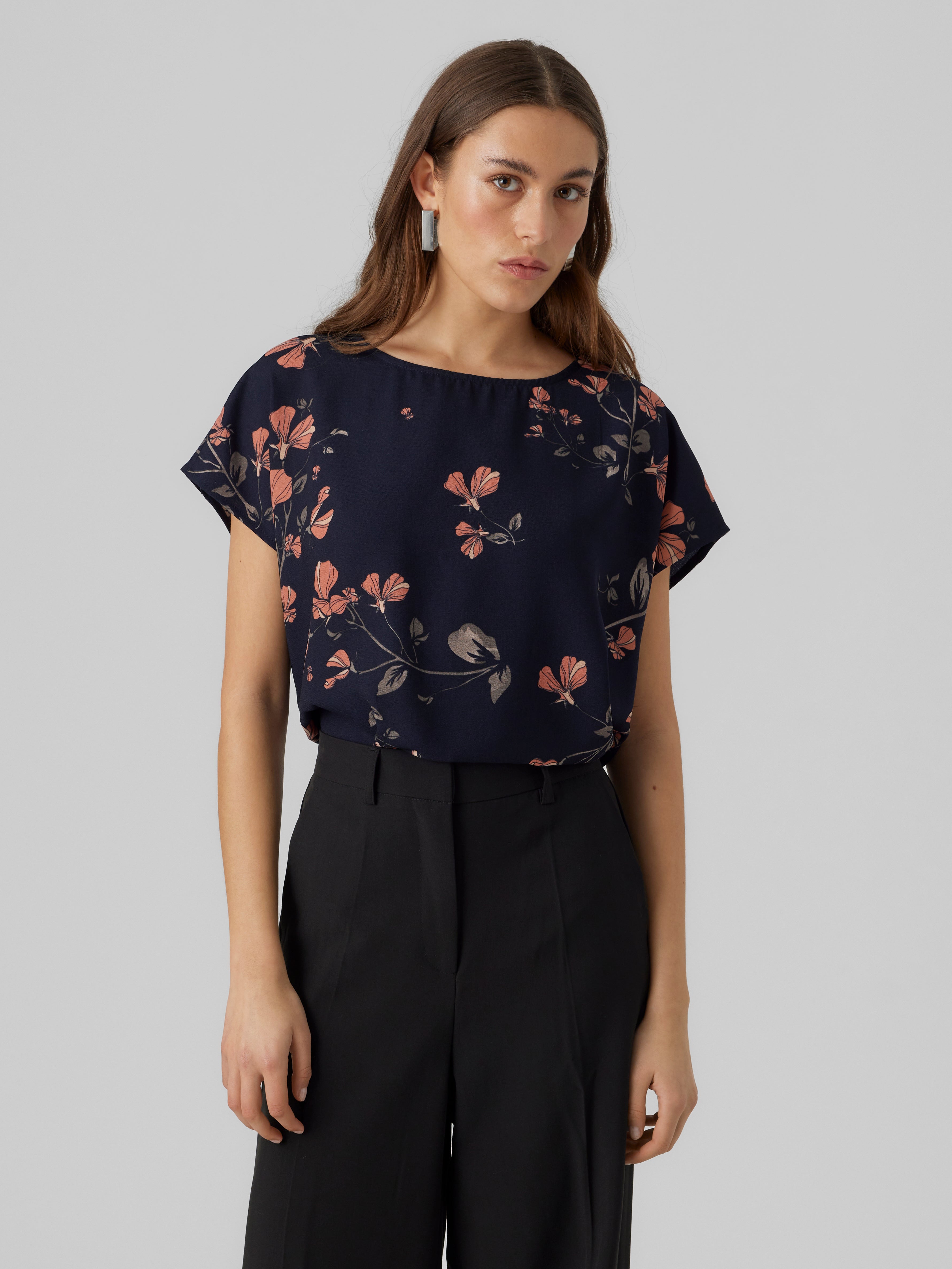 O neck top vero moda new arrivals