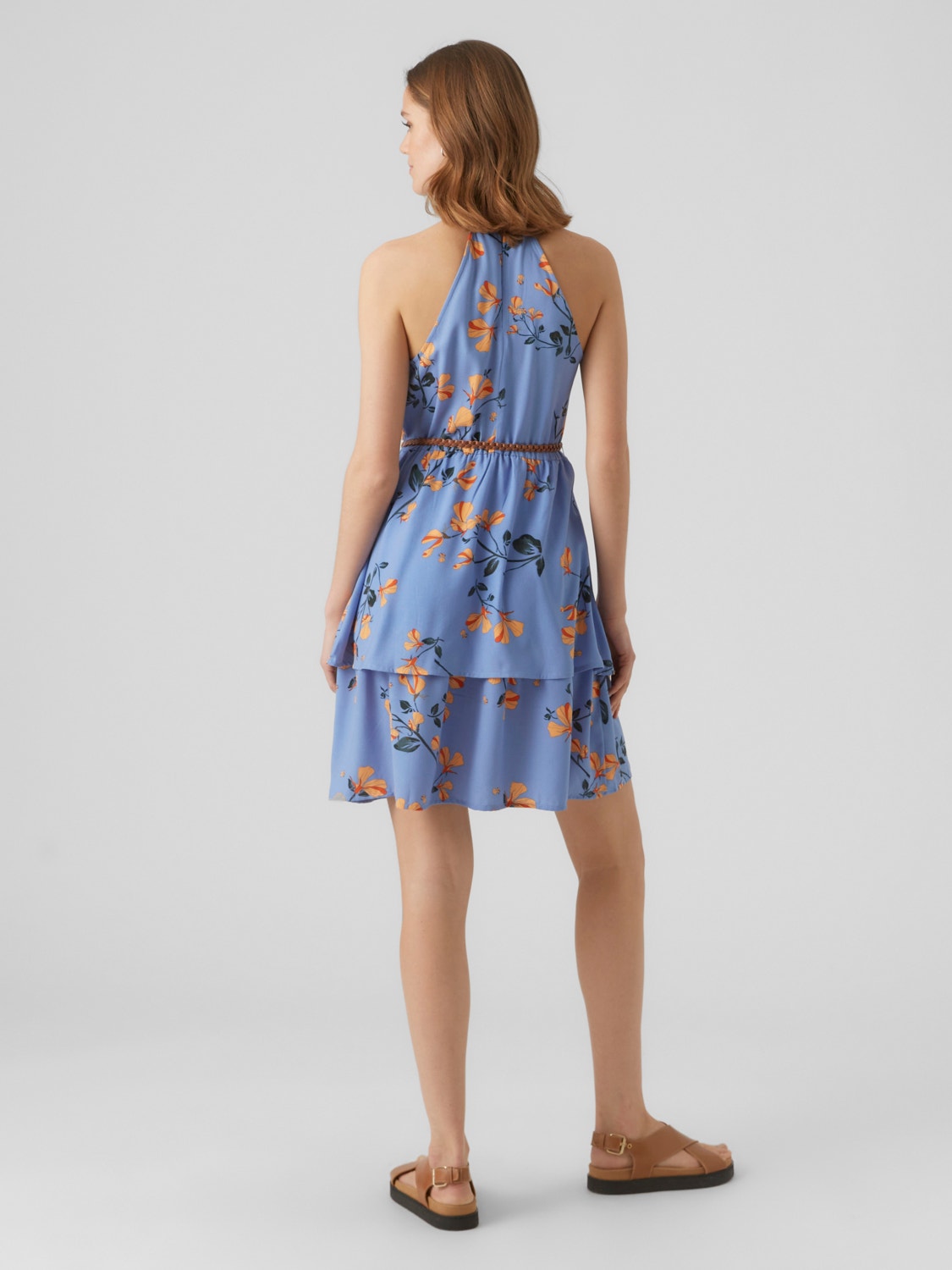 Vero Moda VMNEWHALLIE Krótka sukienka -Provence - 10293229