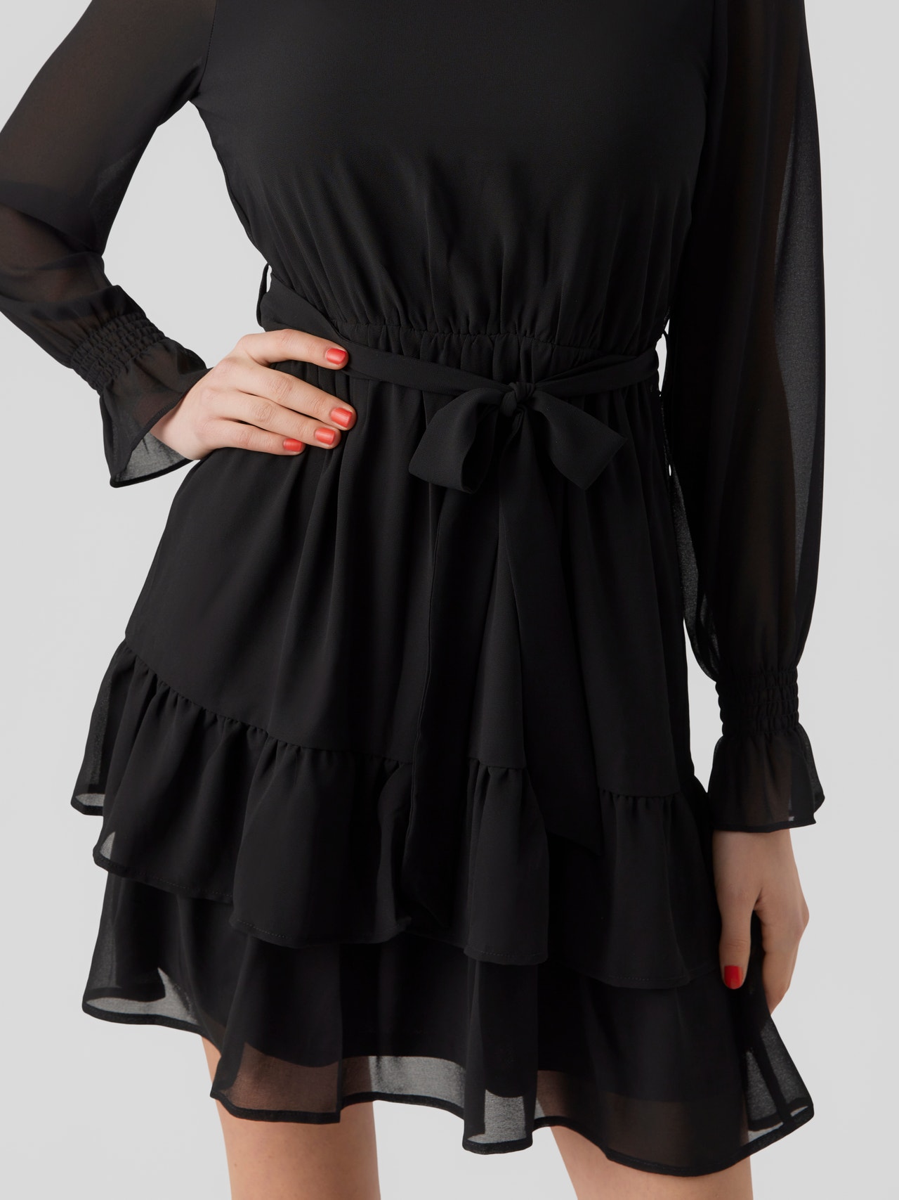 Vero Moda VMANNI Korte jurk -Black - 10293319
