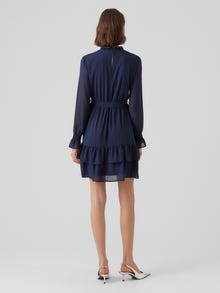 Vero Moda VMANNI Krótka sukienka -Navy Blazer - 10293319