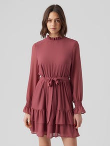 Vero Moda VMANNI Korte jurk -Dry Rose - 10293319