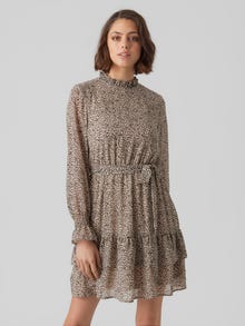 Vero Moda VMANNI Kort kjole -Nomad - 10293319