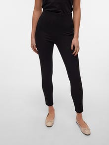 Vero Moda VMAUGUSTA Wysoki stan Getry -Black - 10293337