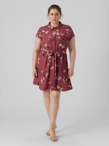 Vero Moda VMNEWHALLIE Short dress -Dry Rose - 10293350