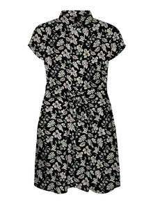 Vero Moda VMNEWHALLIE Kort kjole -Black - 10293350