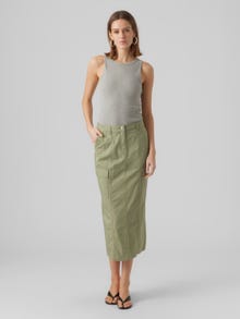Vero Moda VMBELLAEVA Długa spódnica -Laurel Oak - 10293507