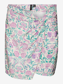 Vero Moda VMBRITA High waist Short skirt -Birch - 10293519
