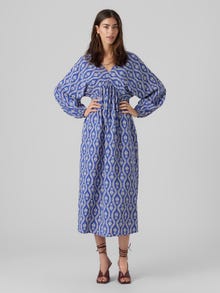 Vero Moda VMBRITA Long dress -Dazzling Blue - 10293520