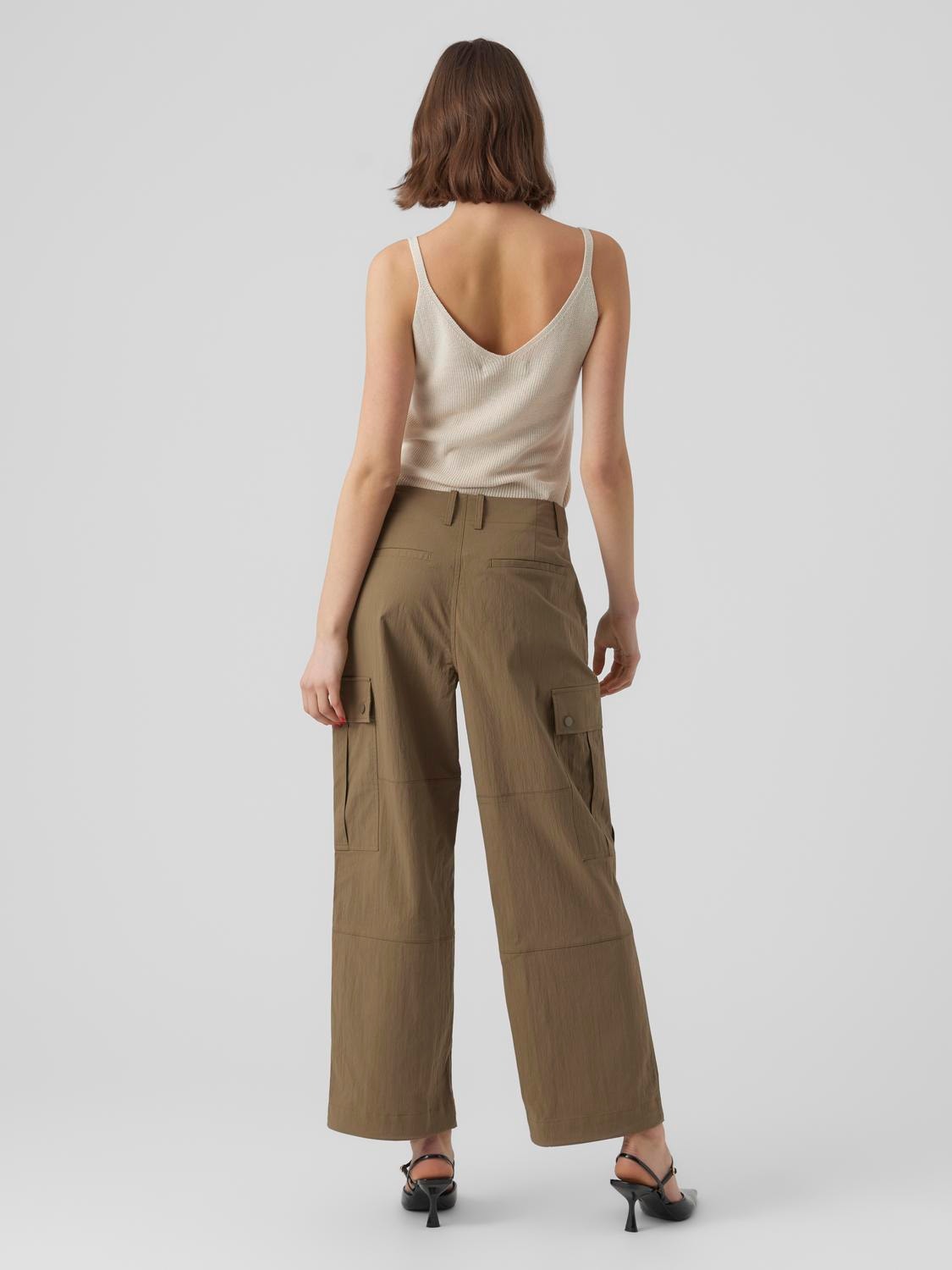 Vero Moda VMRILEY Taille moyenne Pantalons cargo -Capers - 10293668